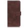 Mobigear Croco Sony Xperia 10 III Hoesje Bookcase Portemonnee - Bruin