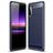 Mobigear Brushed Slim Sony Xperia 10 II Hoesje Flexibel TPU Backcover - Blauw