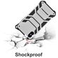 Mobigear Armor iPhone XS Max Hoesje Hardcase Backcover Shockproof - Zilver