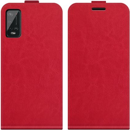 Mobigear Wiko Power U20 Hoesje Flipcase - Rood