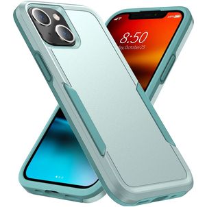 Mobigear Heavy Armor iPhone 14 Hoesje Hardcase Backcover Shockproof - Groen