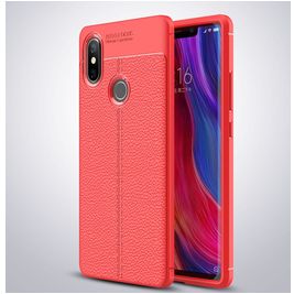 Mobigear Luxury Xiaomi Mi 8 SE Hoesje Flexibel TPU Backcover - Rood