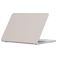 Mobigear Cream Matte MacBook Air 13 Inch (2022-2026) Hoes Hardshell Laptopcover MacBook Case - Grijs - Model A2681 / A3113 / A3240 / A3449