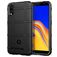 Mobigear Rugged Shield Xiaomi Redmi 9A Hoesje Flexibel TPU Backcover Shockproof - Zwart