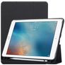 Mobigear Tri-Fold Gel iPad Pro 10.5 Inch (2017) Hoes TPU,Kunstleer Bookcase + Stylus Houder - Zwart