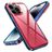 Mobigear Crystal iPhone 14 Pro Hoesje Hardcase Backcover - Transparant / Rood