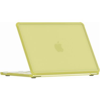 Mobigear Matte Ultra MacBook Neo 13 Inch (2026) Hoes Hardshell Laptopcover MacBook Case - Citrus yellow - Model A3404