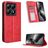 Mobigear Sensation Xiaomi 14T Hoesje Bookcase Portemonnee - Rood