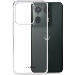 Mobilize Gelly Doorzichtig Motorola Edge 50 Ultra Hoesje Flexibel TPU Backcover - Transparant