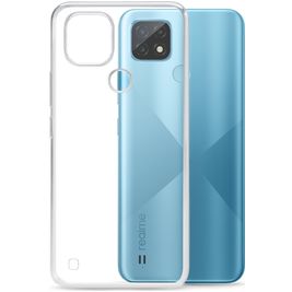 Mobilize Gelly Doorzichtig Realme C21 Hoesje Flexibel TPU Backcover - Transparant