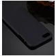 Mobigear Colors iPhone SE (2020) Hoesje Flexibel TPU Backcover - Zwart