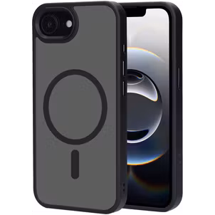 Mobiparts Hardcover iPhone 16e MagSafe Hoesje Hardcase Backcover - Satin Black