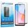 Mobigear Premium Vivo Y21s Glazen Screenprotector - Case Friendly - Zwart