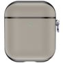 Valenta Snap Apple AirPods 2 Hoesje Echt Leer - Grijs