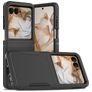 Mobigear Heavy Armor Motorola Razr 50 Hoesje Hardcase Backcover Shockproof - Zwart