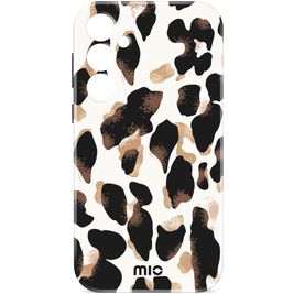 MIO Samsung Galaxy A56 MagSafe Hoesje Hardcase Backcover - Leopard