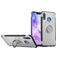 Mobigear Armor Ring Huawei Nova 3 Hoesje Hardcase Backcover Shockproof met Ringhouder - Zilver