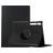 Mobigear DuoStand Samsung Galaxy Tab S9 Plus Hoes Draaibare Bookcase - Zwart