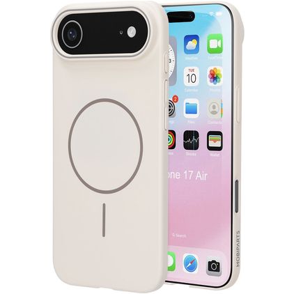 Mobiparts Slim Line iPhone Air MagSafe Hoesje Hardcase Backcover - Off White