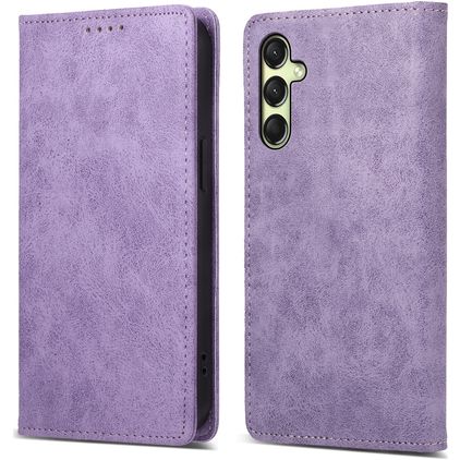 Mobigear Wallet Samsung Galaxy A16 Hoesje Bookcase Portemonnee - Paars