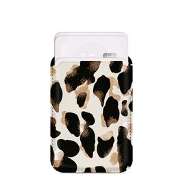 MIO Pasjeshouder - 3 Pasjes - MagSafe Compatible - Leopard