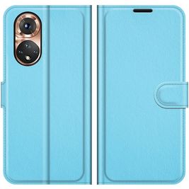 Mobigear Classic HONOR 50 Hoesje Bookcase Portemonnee - Blauw