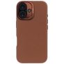 Decoded iPhone 16 MagSafe Hoesje Echt Leer Backcover - Tan