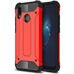 Mobigear Outdoor Huawei P20 Lite (2018) Hoesje Hardcase Backcover Shockproof - Rood
