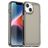 Mobigear Crystal iPhone 15 Hoesje Flexibel TPU Backcover - Grijs