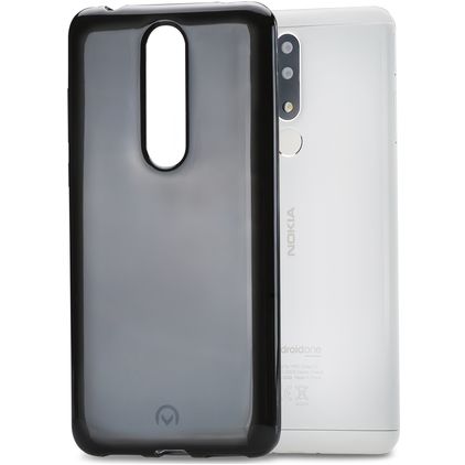 Mobilize Gelly Nokia 3.1 Plus Hoesje Flexibel TPU Backcover - Zwart