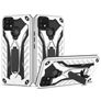 Mobigear Armor Stand Realme C25Y Hoesje Hardcase Backcover Shockproof met Standaard - Zilver