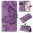Mobigear Butterfly iPhone 16e Hoesje Bookcase Portemonnee - Paars