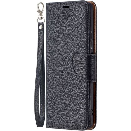 Mobigear Excellent Xiaomi Redmi Note 10 Pro Hoesje Bookcase Portemonnee - Zwart