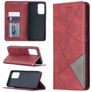 Mobigear Rhombus Slim Samsung Galaxy A52s 5G Hoesje Bookcase - Rood