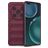 Mobigear Bumpy HONOR Magic 4 Pro Hoesje Flexibel TPU Backcover - Bordeaux Rood