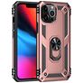 Mobigear Armor Ring iPhone 13 Pro Hoesje Hardcase Backcover Shockproof met Ringhouder - Roségoud