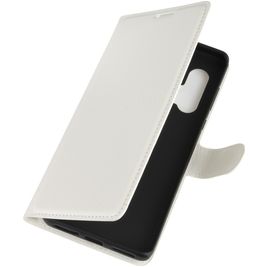 Mobigear Classic Motorola Edge Plus Hoesje Bookcase Portemonnee - Wit