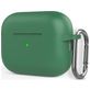 Mobigear Classic Apple AirPods Pro 2 Hoesje Flexibel Siliconen - Groen