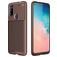 Mobigear Racing Samsung Galaxy M51 Hoesje Flexibel TPU Backcover - Bruin