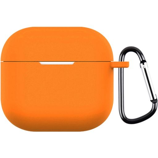 Mobigear Colors Apple AirPods 4 Hoesje Flexibel Siliconen - Oranje