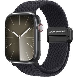 Dux Ducis Mixture Pro Nylon Apple Watch Bandje Magneetsluiting - 49/46/45/44 mm - Charcoal