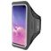 Mobiparts Comfort Fit Telefoonhouder Hardlopen Samsung Galaxy S10 Plus Sport Hoesje Neopreen Sportarmband - Zwart