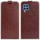 Mobigear Samsung Galaxy M22 Hoesje Flipcase - Bruin