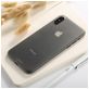 Mobigear Ultra Slim iPhone XS Hoesje Hardcase Extra Dun Backcover - Grijs