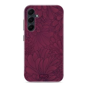 MIO Samsung Galaxy A35 MagSafe Hoesje Hardcase Backcover - Berry Blooms