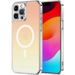 Valenta Rainbow iPhone 14 Pro Max MagSafe Hoesje Hardcase Backcover