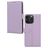 Mobilize Premium Gelly Wallet iPhone 15 Pro Hoesje Bookcase Portemonnee - Paars