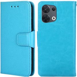 Mobigear Wallet OPPO Reno 8 5G Hoesje Bookcase Portemonnee - Blauw