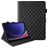 Mobigear Diamond Samsung Galaxy Tab S10 FE Plus Hoes Bookcase - Zwart