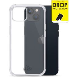My Style Protective Flex Doorzichtig iPhone 13 Mini Hoesje Flexibel TPU Backcover Shockproof - Transparant